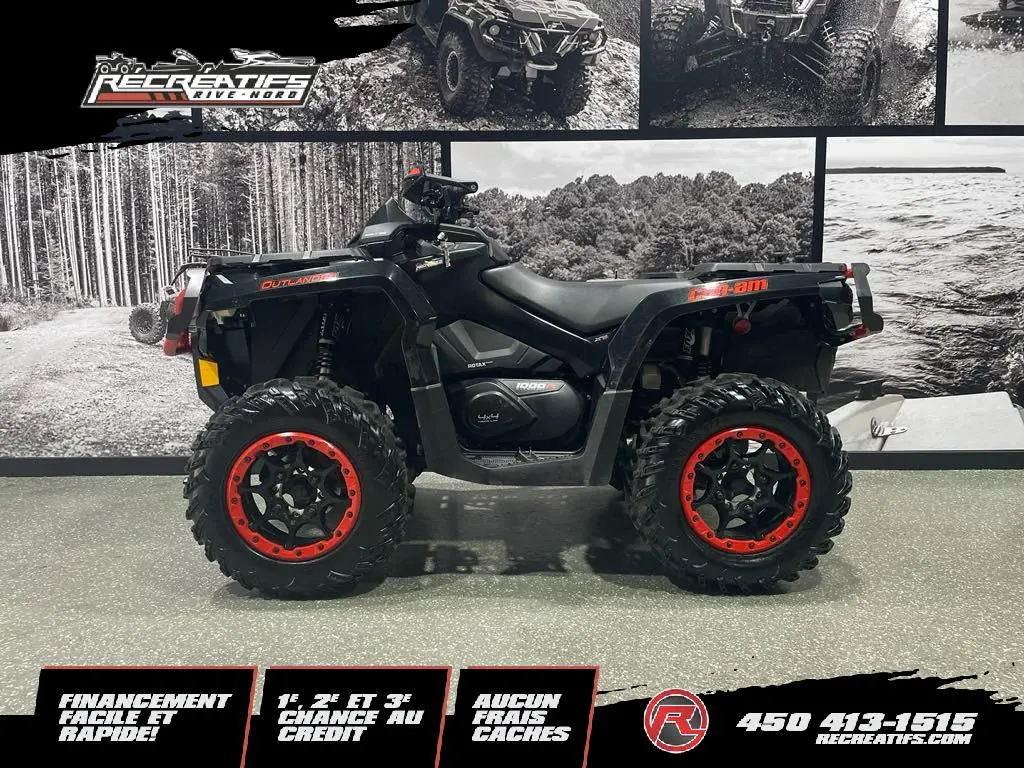 2017 Can-Am OUTLANDER 1000R XTP **BAS KILOMETRAGE!!**