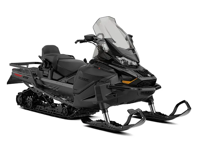 2025 Ski-Doo SKANDIC LE 24" 600R E-TEC Sile - Skandic 600R 24 pouces NOIR