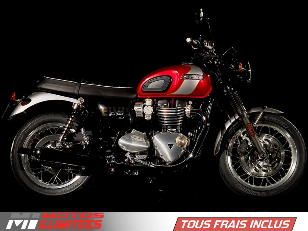 2025 Triumph Bonneville T100 Elvis Presley Frais inclus+Taxes