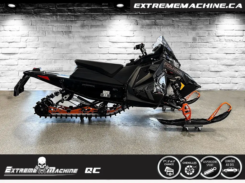 Polaris 850 INDY XC 129 2023 - TRÈS PROPRE - SEULEMENT 2652KM!!!