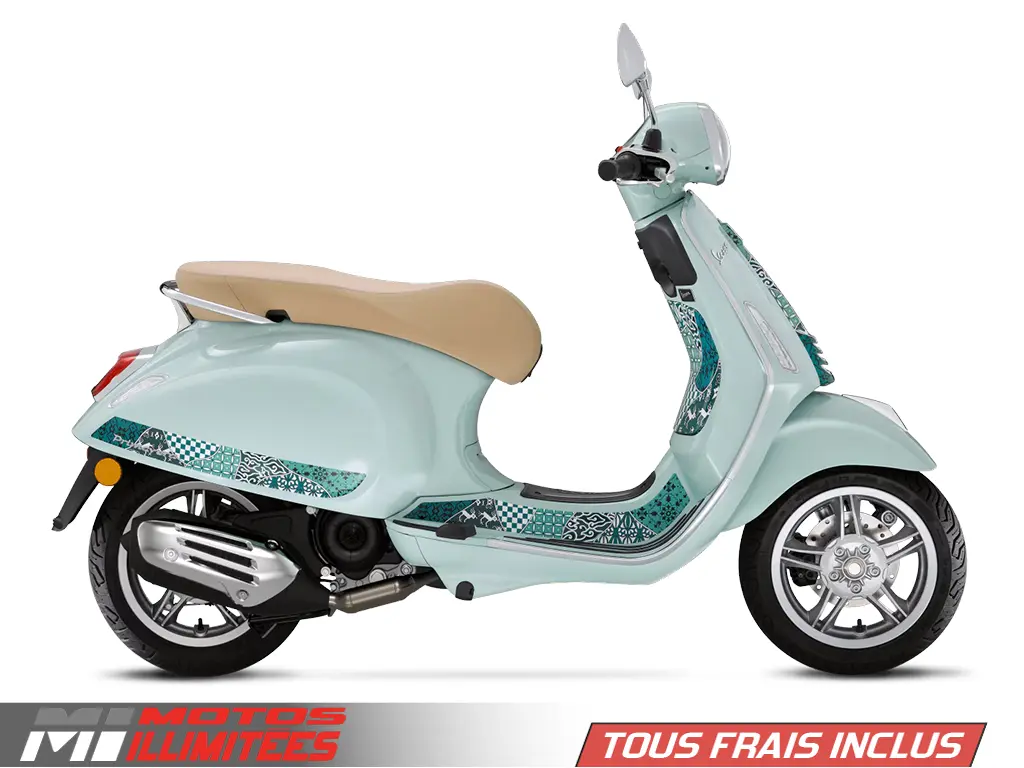 2025 Vespa Primavera 50 Batik Frais inclus+Taxes