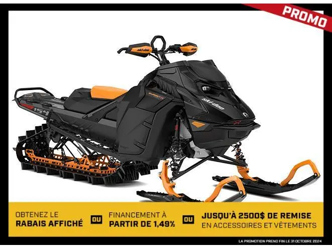 2024 Ski-Doo SUMMIT X w/ EXPERT Pkg 165 850 E-TEC Turbo R PowderMax X-Light 3.0' SHOT