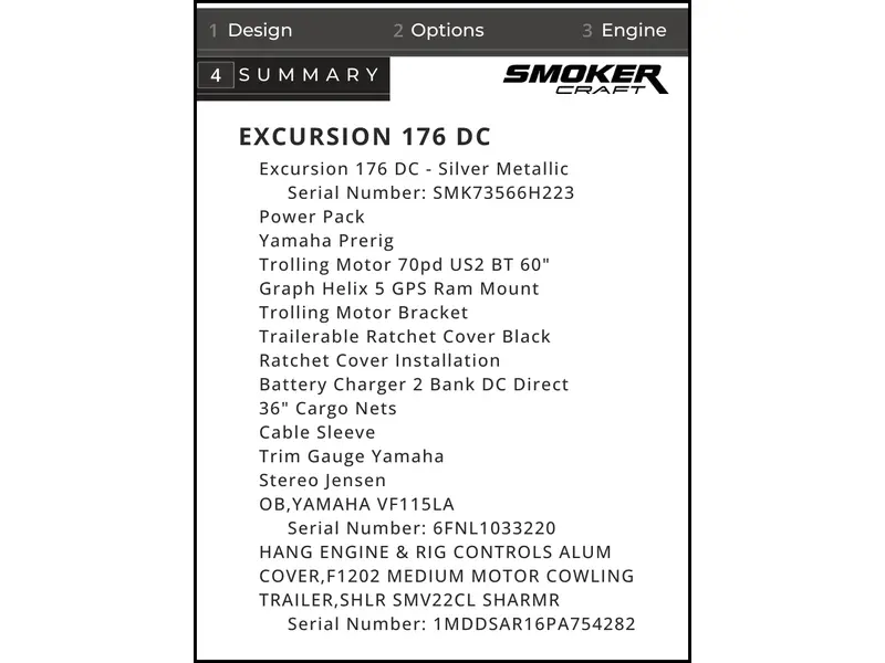 2023 Smoker-Craft Excursion 176 DC