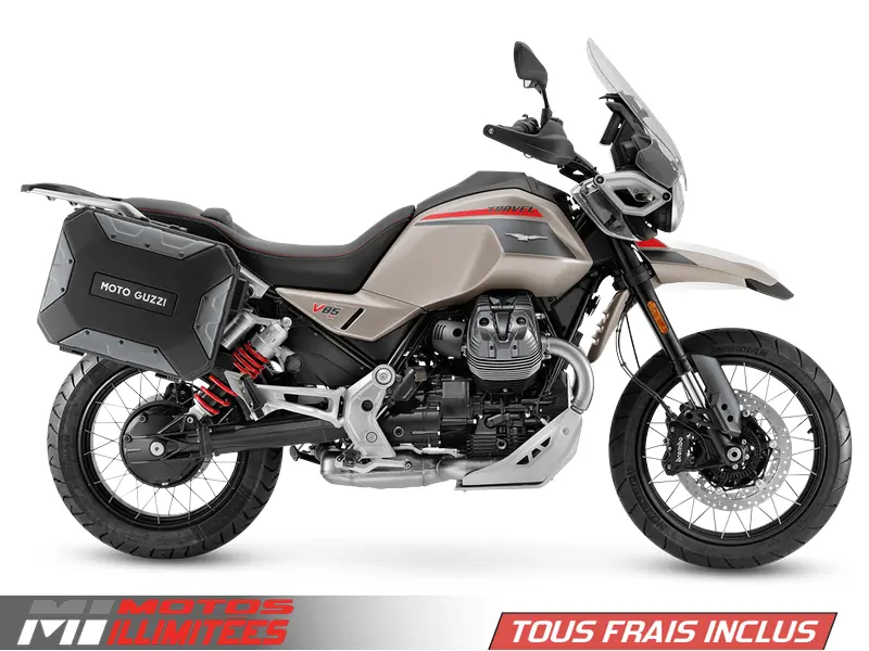 2025 Moto Guzzi V85 TT Travel Frais inclus+Taxes