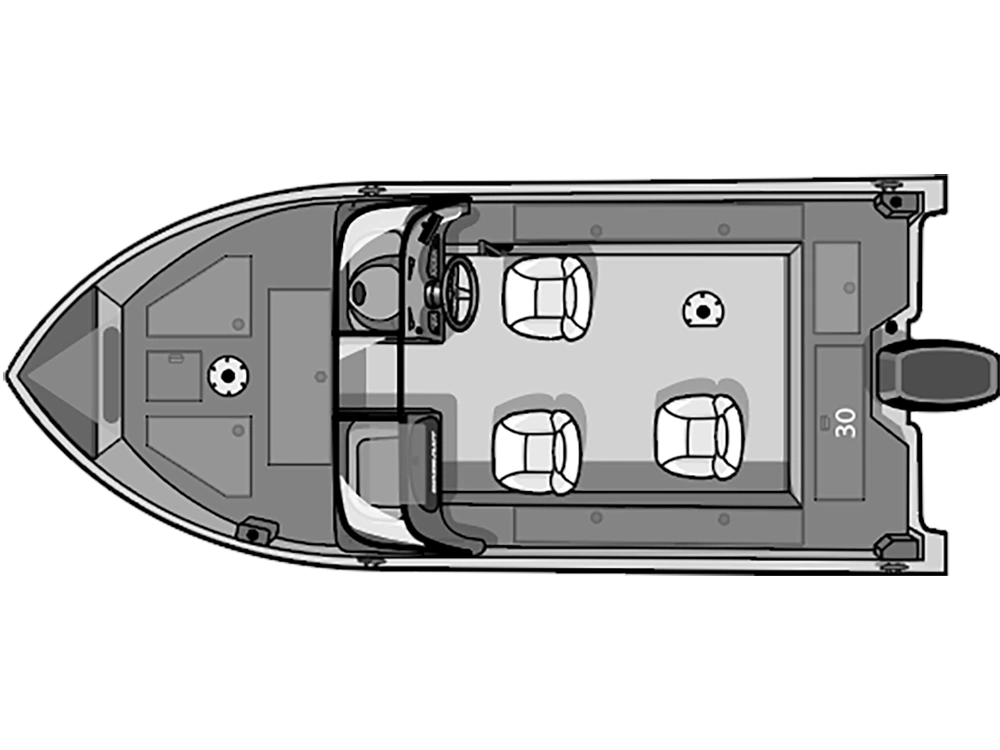 2023 Smoker-craft Excursion 176 Dc alt