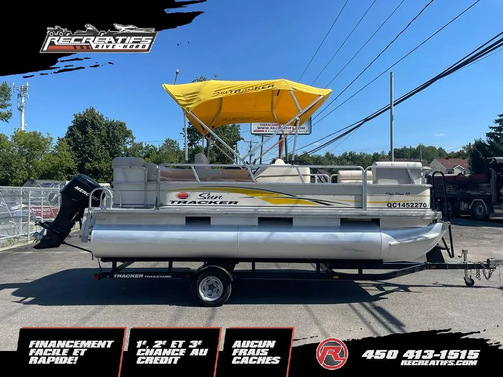 2007 SUN TRACKER PARTY BARGE 18 **DEAL FIN DE SAISON!!**