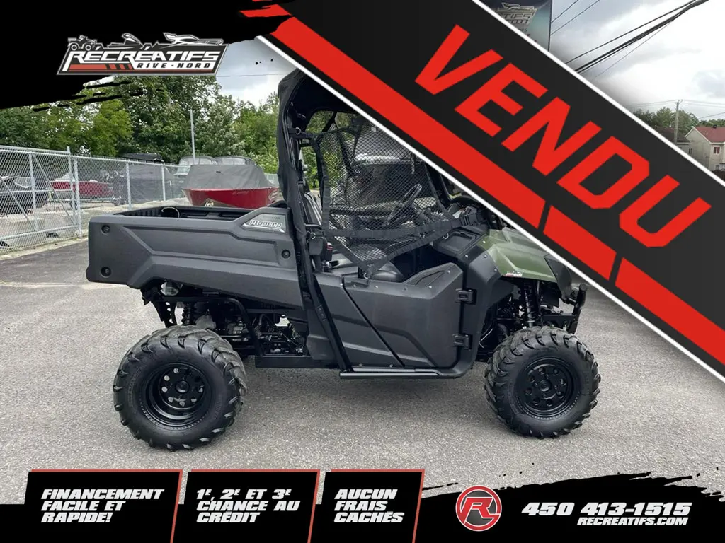 2015 Honda PIONEER 700 **LE MOINS CHER DU NET!!**