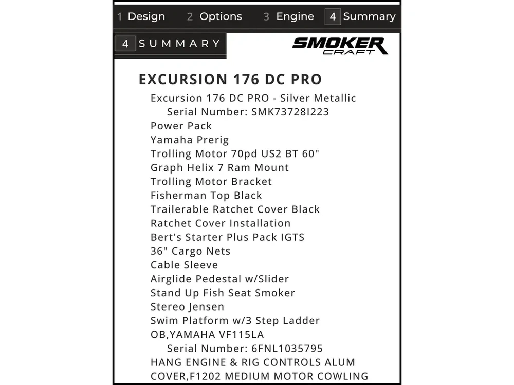 2023 Smoker-craft Excursion 176 Dc Pro alt