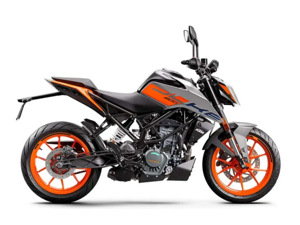 2023 KTM 200 DUKE, ORANGE 