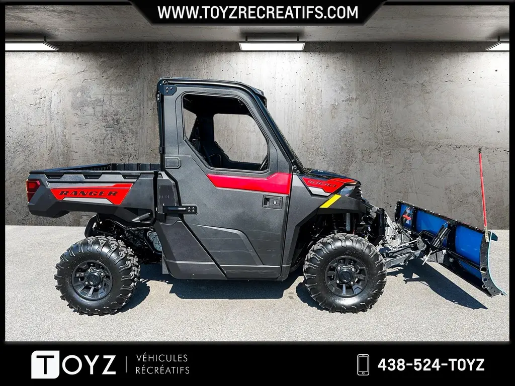 2022 Polaris RANGER 1000 EPS PREMIUM ONYX BLACK 10000$ D’ÉQUIPEMENTS !