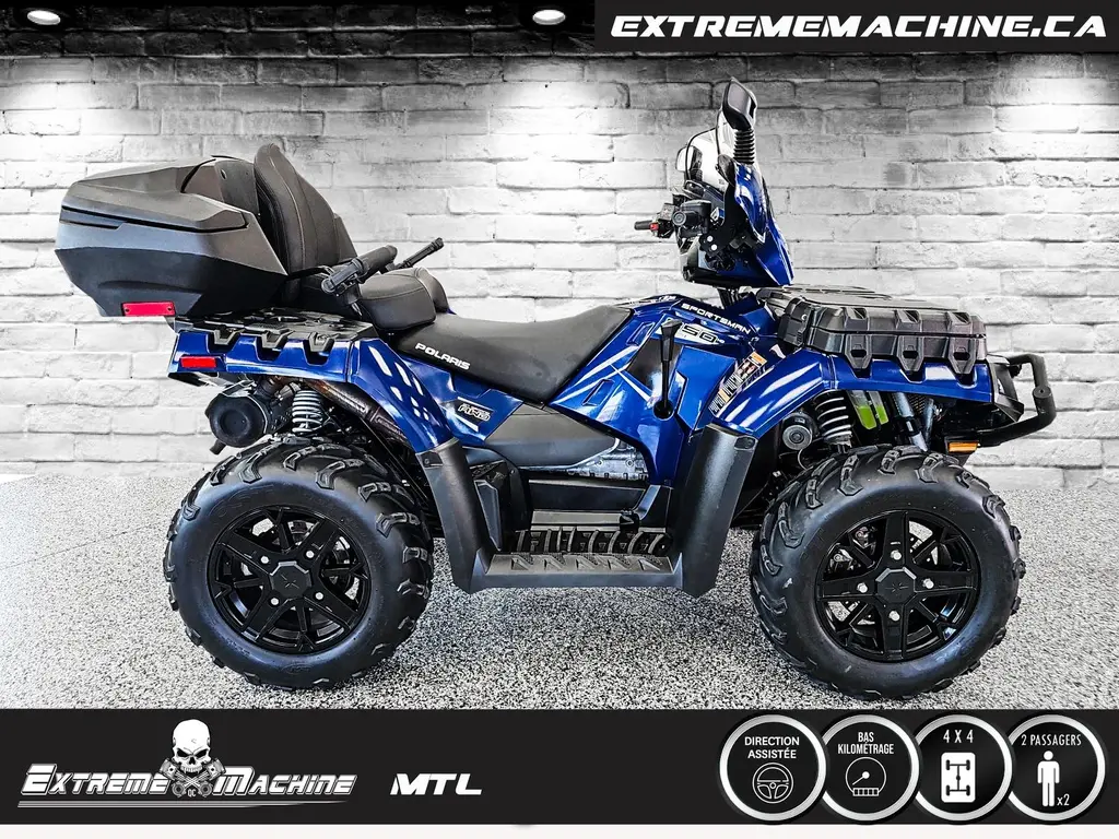 2021 Polaris SPORTSMAN TOURING 850 NAVY BLUE TRÈS PROPRE!!!