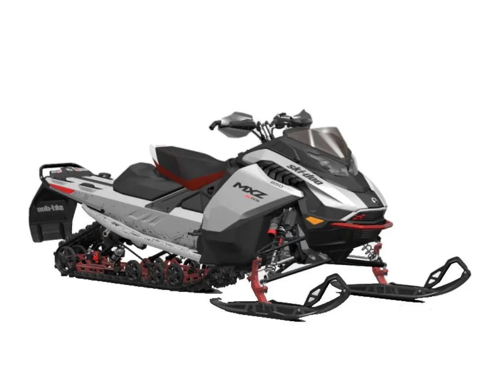 2024 Ski-Doo MXZ® X-RS® Rotax® 850 E-TEC 137 RipSaw 1.25 Shox 10.25 Silver