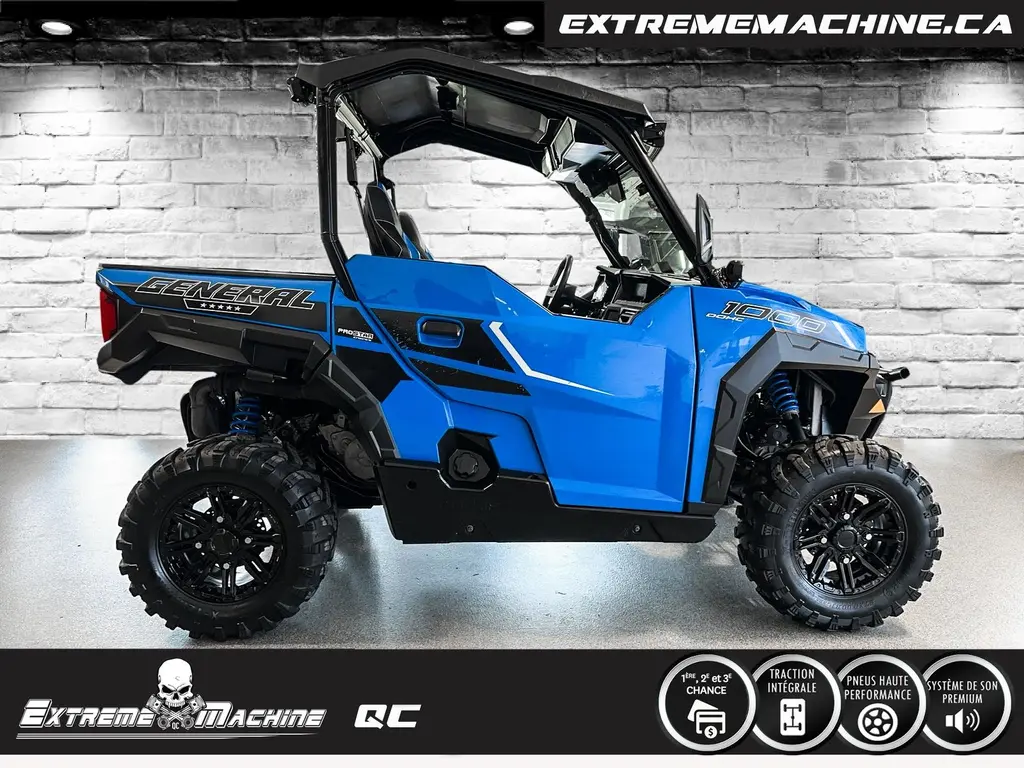 Polaris GENERAL™ 1000 EPS VELOCITY BLUE TRÈS PROPRE!!! 2016