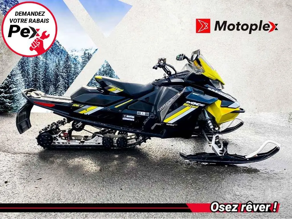 2018 Ski-Doo MXZ X 850 BLIZZARD ICE RIPPER