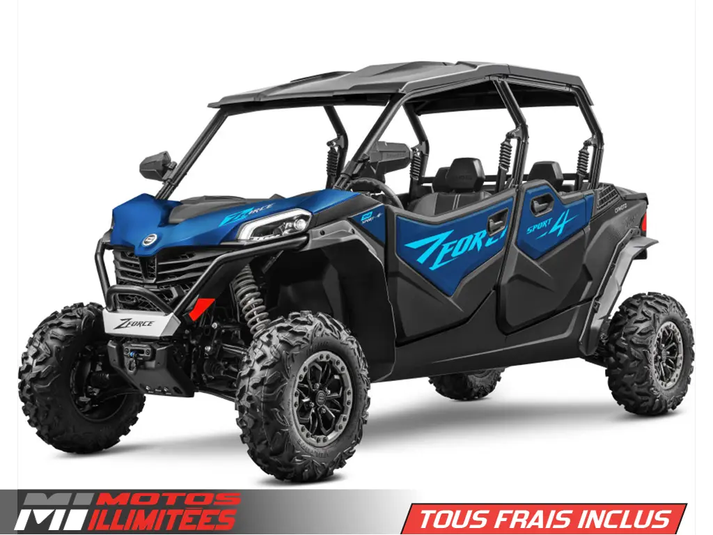 2025 CFMOTO ZFORCE 950 SPORT-4 EPS Frais inclus+Taxes. Garantie limitée de 5 ans