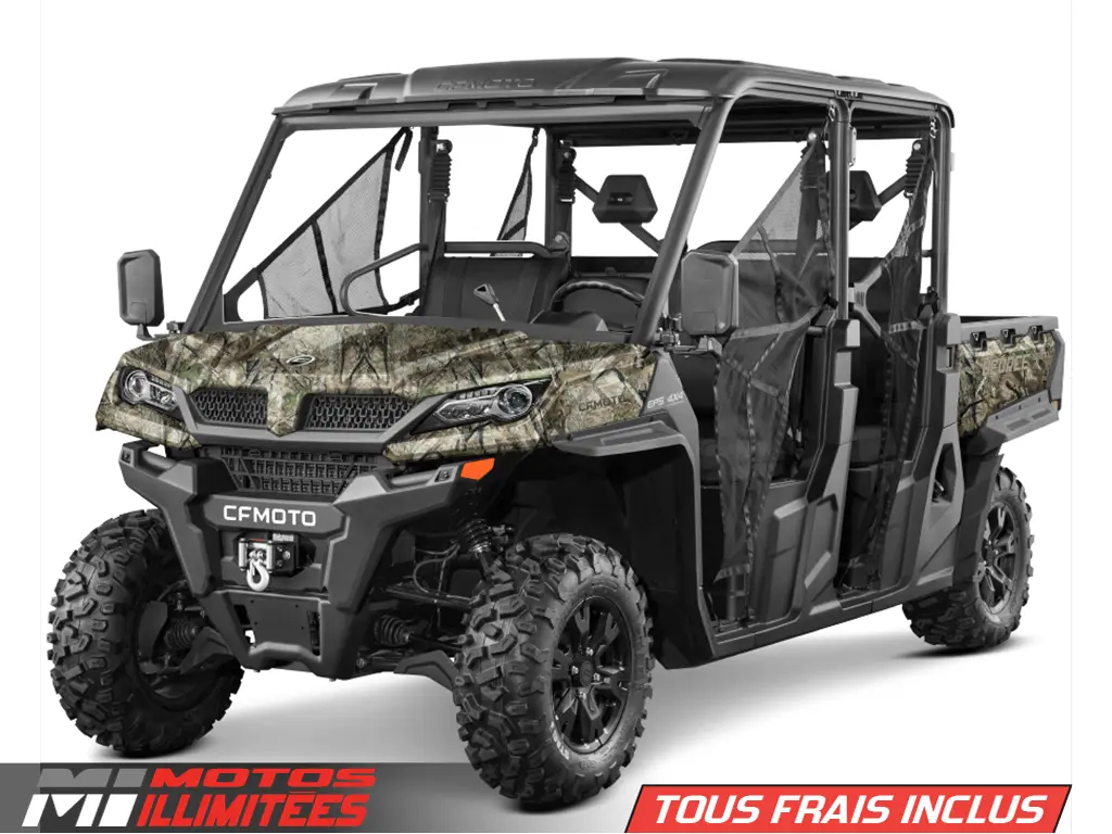 2025 CFMOTO UFORCE 1000 EPS XL Frais inclus+Taxes. Garantie limitée de 5 ans