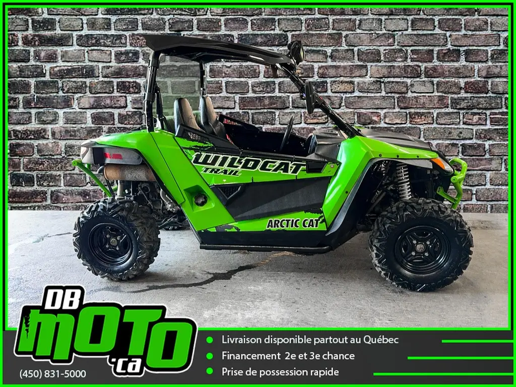 2014 Arctic Cat WILDCAT TRAIL 700 ** AUCUN FRAIS CACHÉ **