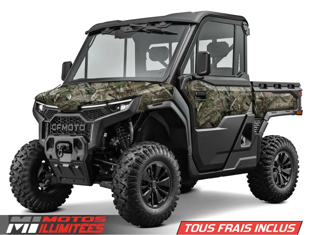 2025 CFMOTO UFORCE U10 PRO HIGHLAND EPS Frais inclus+Taxes. Garantie limitée de 5 ans