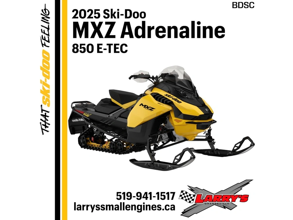 2025 Ski-doo Mxz Adrenaline 850 E-tec 129 Bdsc alt