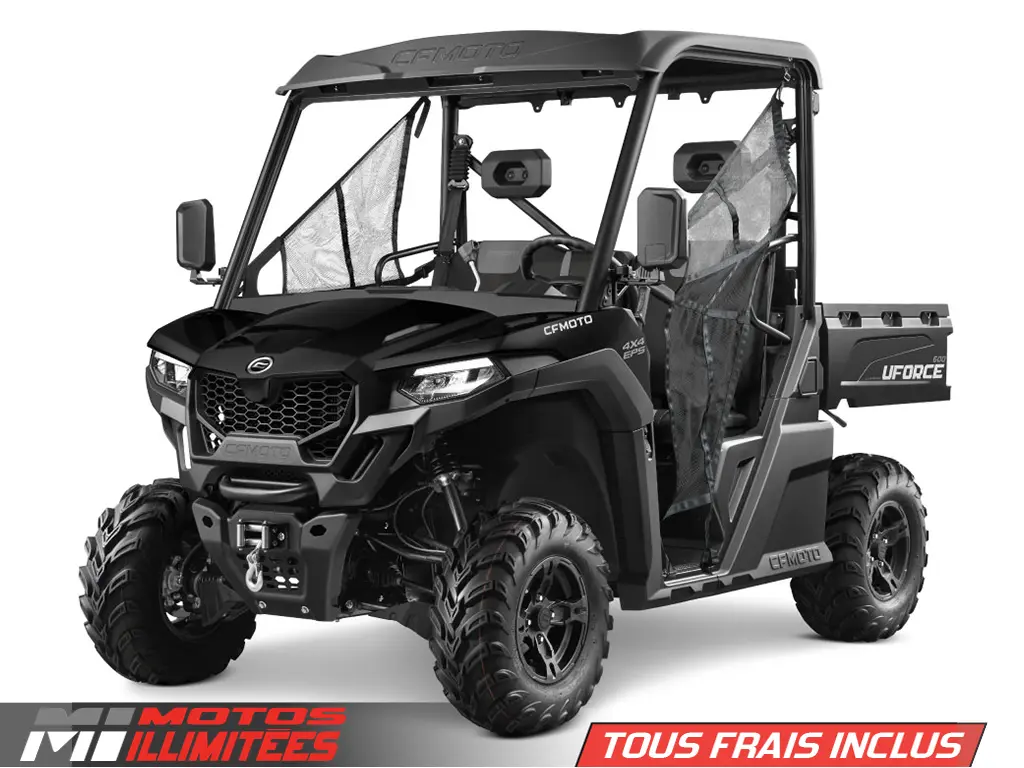 2025 CFMOTO UFORCE 600 Frais inclus+Taxes. Garantie limitée de 5 ans