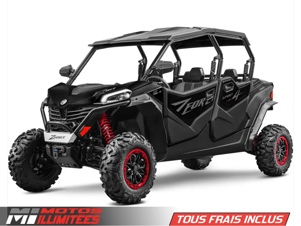 2025 CFMOTO ZFORCE 950 SPORT-4 EPS Frais inclus+Taxes. Garantie limitée de 5 ans