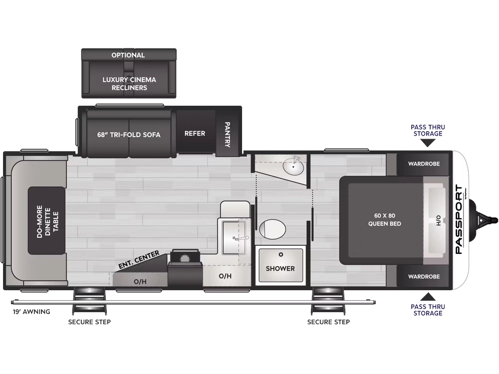 2026 Keystone Rv Passport 253rd alt