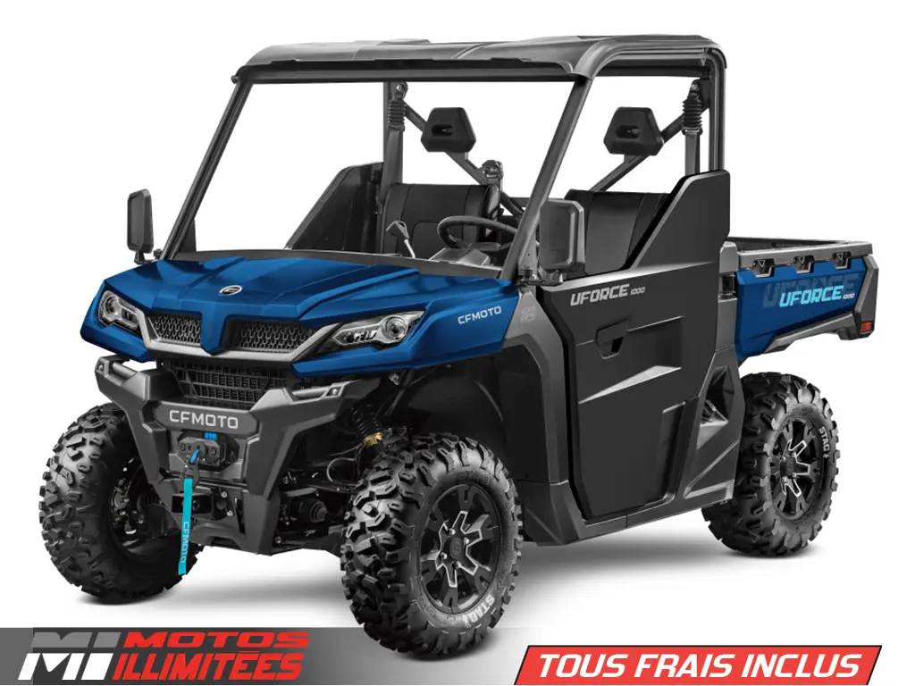 2025 CFMOTO UFORCE 1000 EPS Frais inclus+Taxes. Garantie limitée de 5 ans