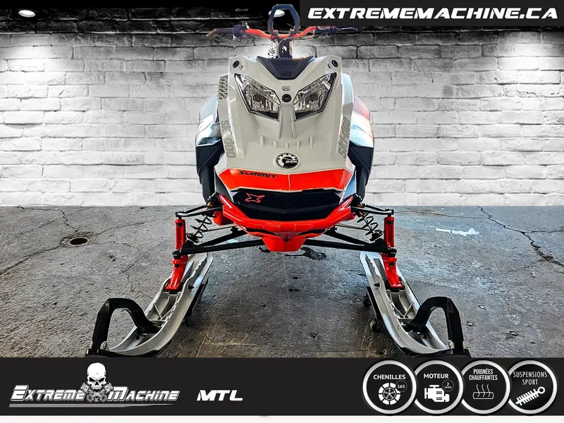 2021 SKIDOO SUMMIT X 850 ETEC AVEC ENSEMBLE EXPERT PRÊT POUR LA SAISON!!!