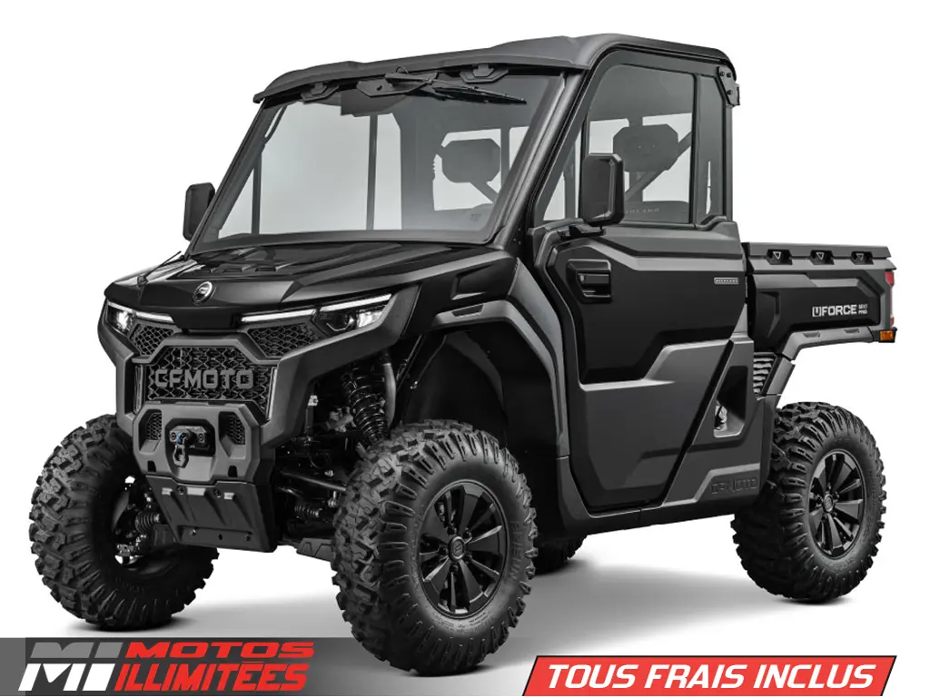 2025 CFMOTO UFORCE U10 PRO HIGHLAND EPS Frais inclus+Taxes. Garantie limitée de 5 ans