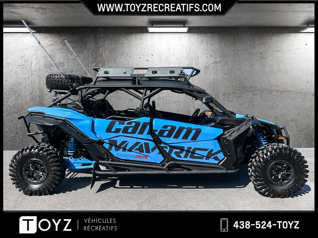 Can-Am MAVERICK X3 MAX DS TURBO RR 200 HP 2023 - 15000$ D'ÉQUIPEMENTS !!!