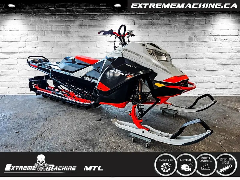 2021 SKIDOO SUMMIT X 850 ETEC AVEC ENSEMBLE EXPERT PRÊT POUR LA SAISON!!!