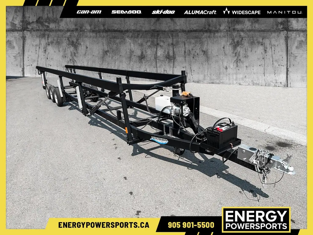 2021 HOOSIER PONTOON SCISSOR LIFT TRAILER