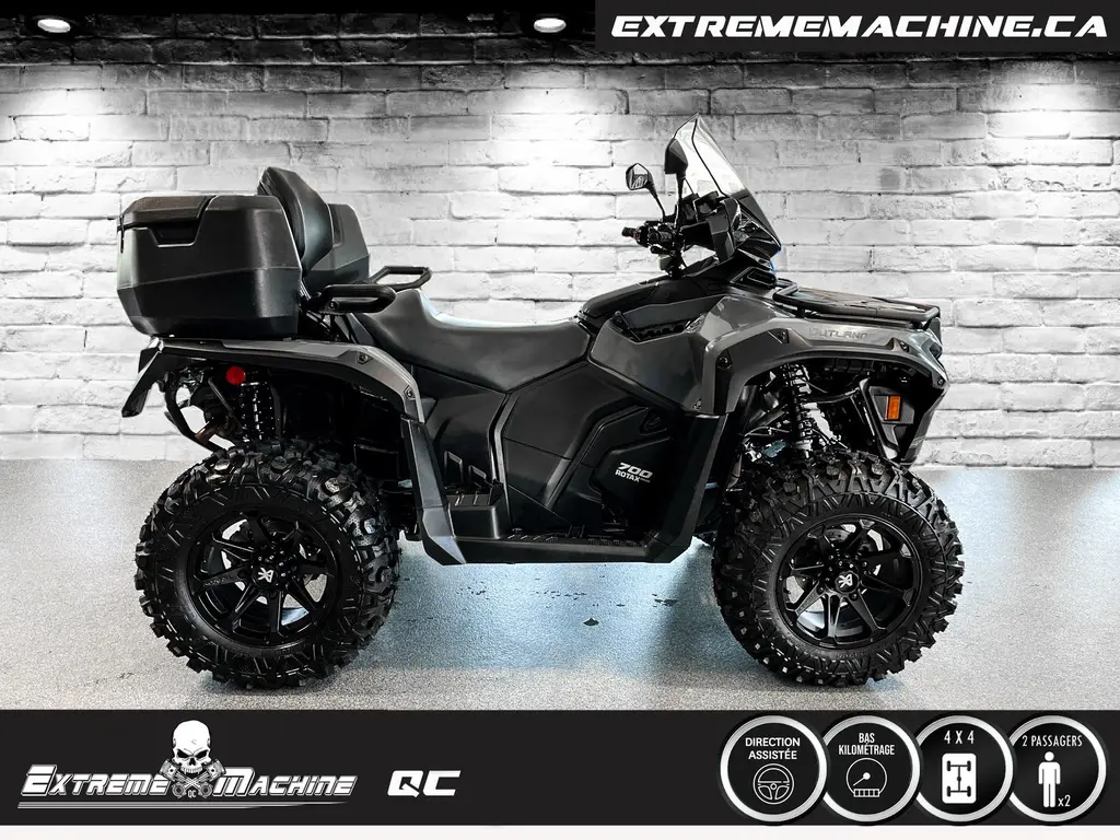 2024 Can-Am OUTLANDER MAX DPS 700 SEULEMENT 1631KM – COMME NEUF!!!