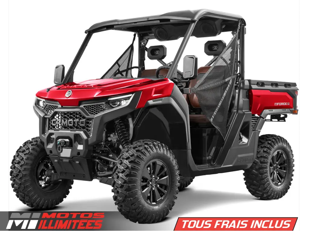 2025 CFMOTO UFORCE U10 PRO EPS Frais inclus+Taxes. Garantie limitée de 5 ans