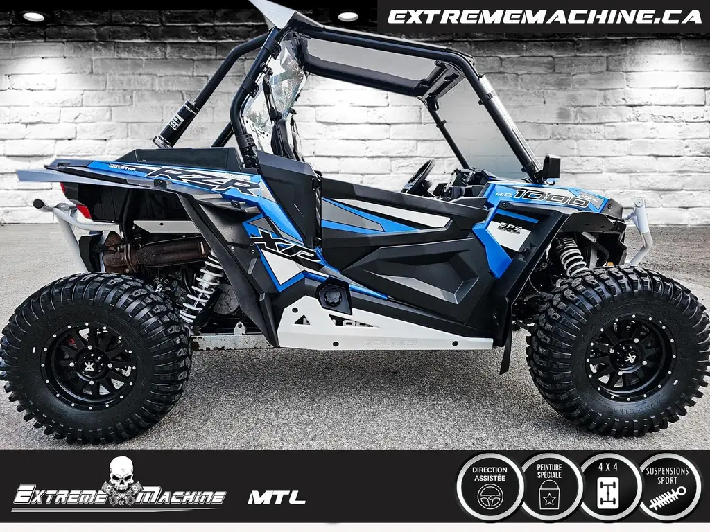 2016 Polaris RZR XP® 1000 EPS ELECTRIC BLUE METALLIC PRÊT POUR LA SAISON!!!