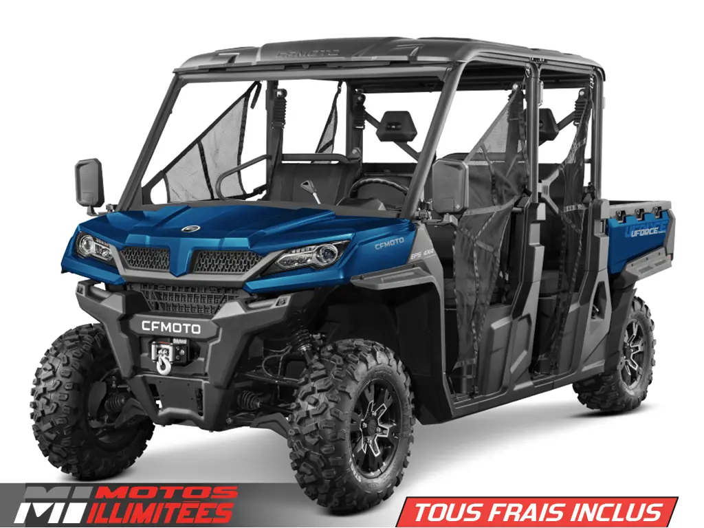 2025 CFMOTO UFORCE 1000 EPS XL Frais inclus+Taxes. Garantie limitée de 5 ans