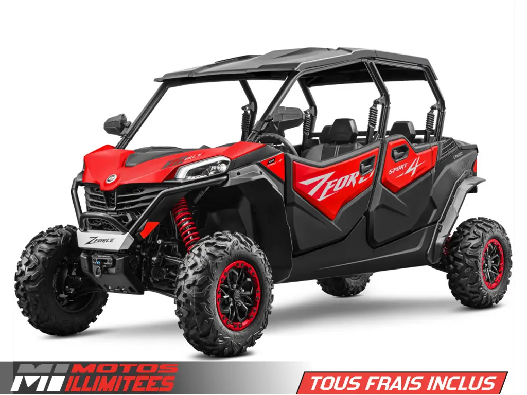 2025 CFMOTO ZFORCE 950 SPORT-4 EPS Frais inclus+Taxes. Garantie limitée de 5 ans