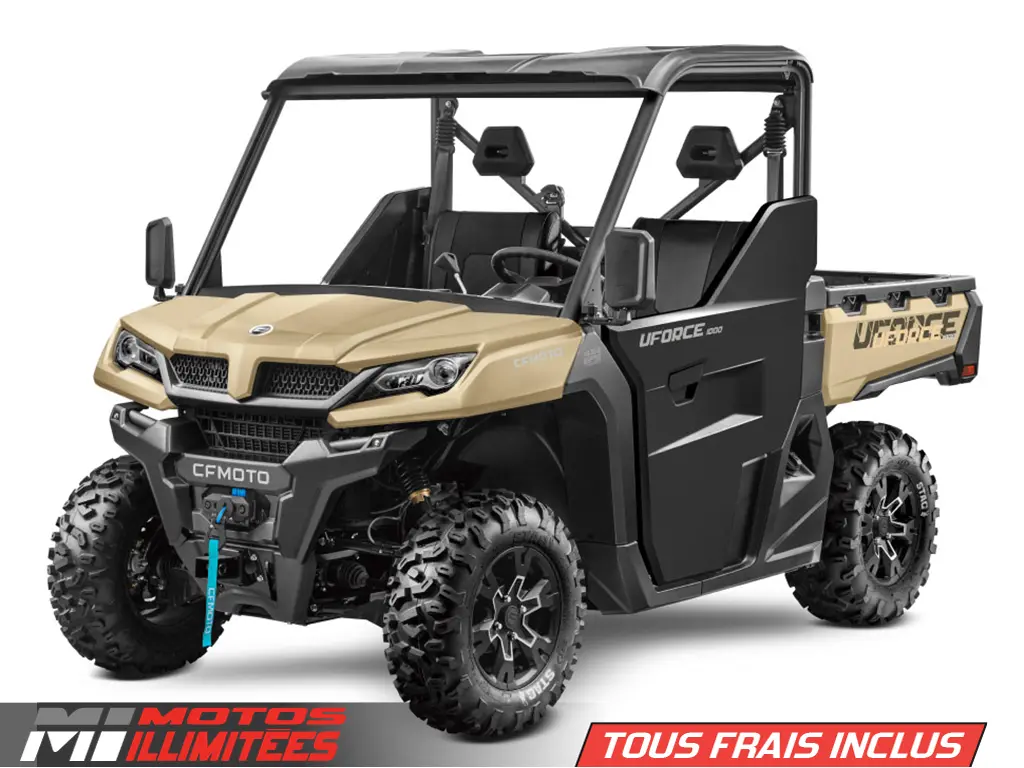 2025 CFMOTO UFORCE 1000 EPS Frais inclus+Taxes. Garantie limitée de 5 ans