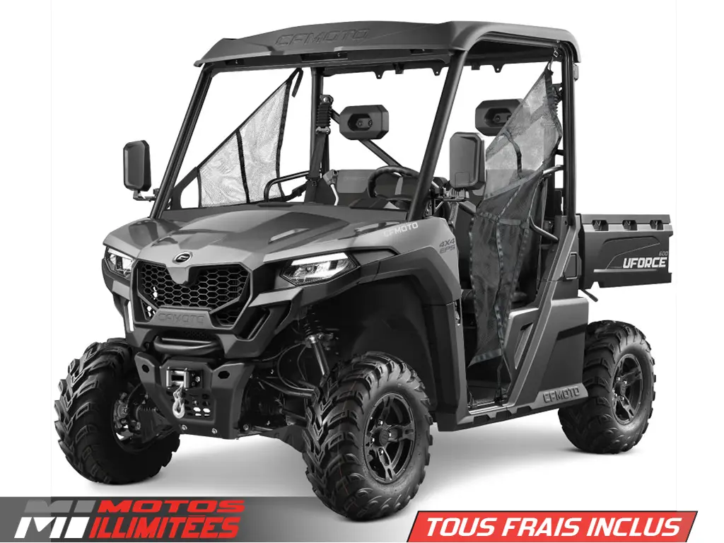 2025 CFMOTO UFORCE 600 EPS Frais inclus+Taxes. Garantie limitée de 5 ans