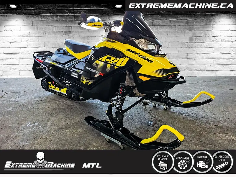 2018 SKIDOO MXZ®  X 850 E-TEC TRÈS PROPRE!!!