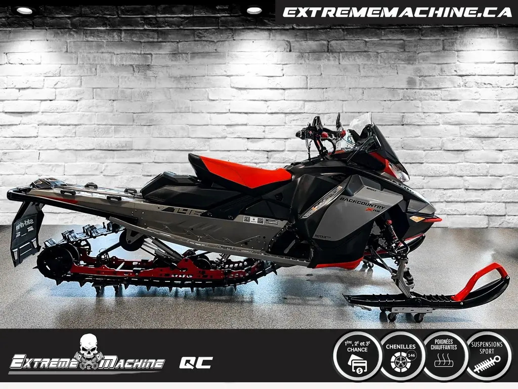 SKIDOO BACKCOUNTRY X-RS 146'' 850 PRÊT POUR LA SAISON!!! 2022