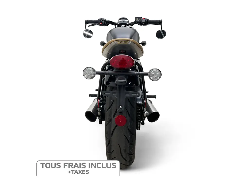 2023 Triumph Bonneville Bobber - Frais inclus+Taxes