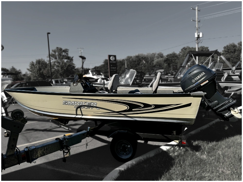 2023 Smoker-craft Angler / Patriot 16 Sc Clearance Priced alt