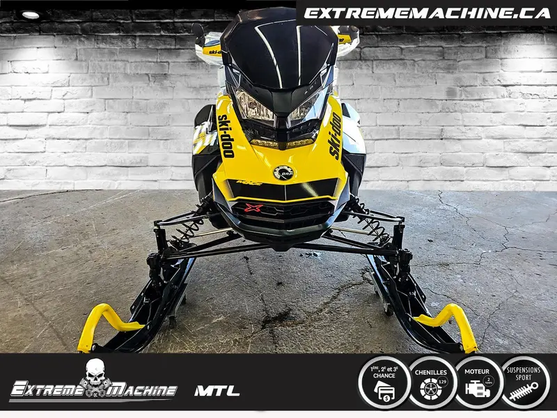 2018 SKIDOO MXZ®  X 850 E-TEC TRÈS PROPRE!!!