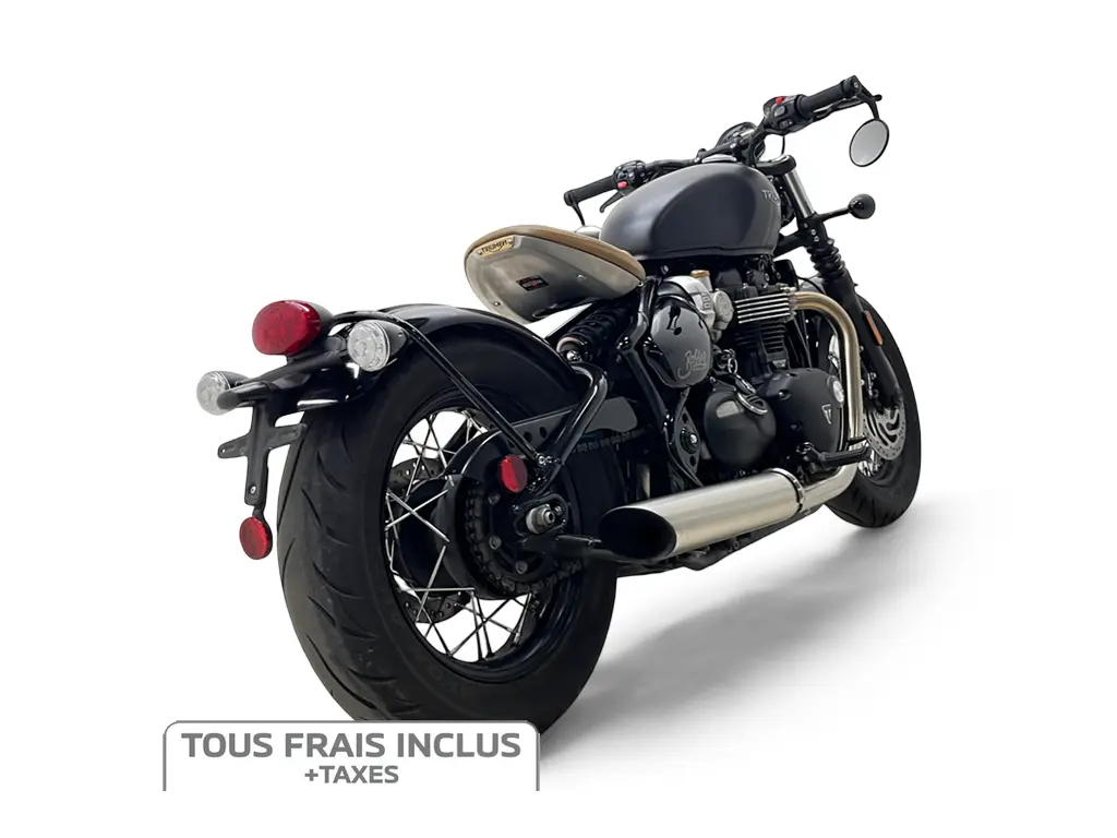 2023 Triumph Bonneville Bobber - Frais inclus+Taxes