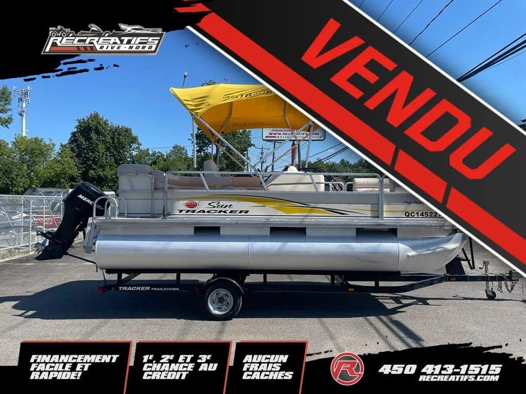 2007 SUN TRACKER PARTY BARGE 18 **DEAL FIN DE SAISON!!**