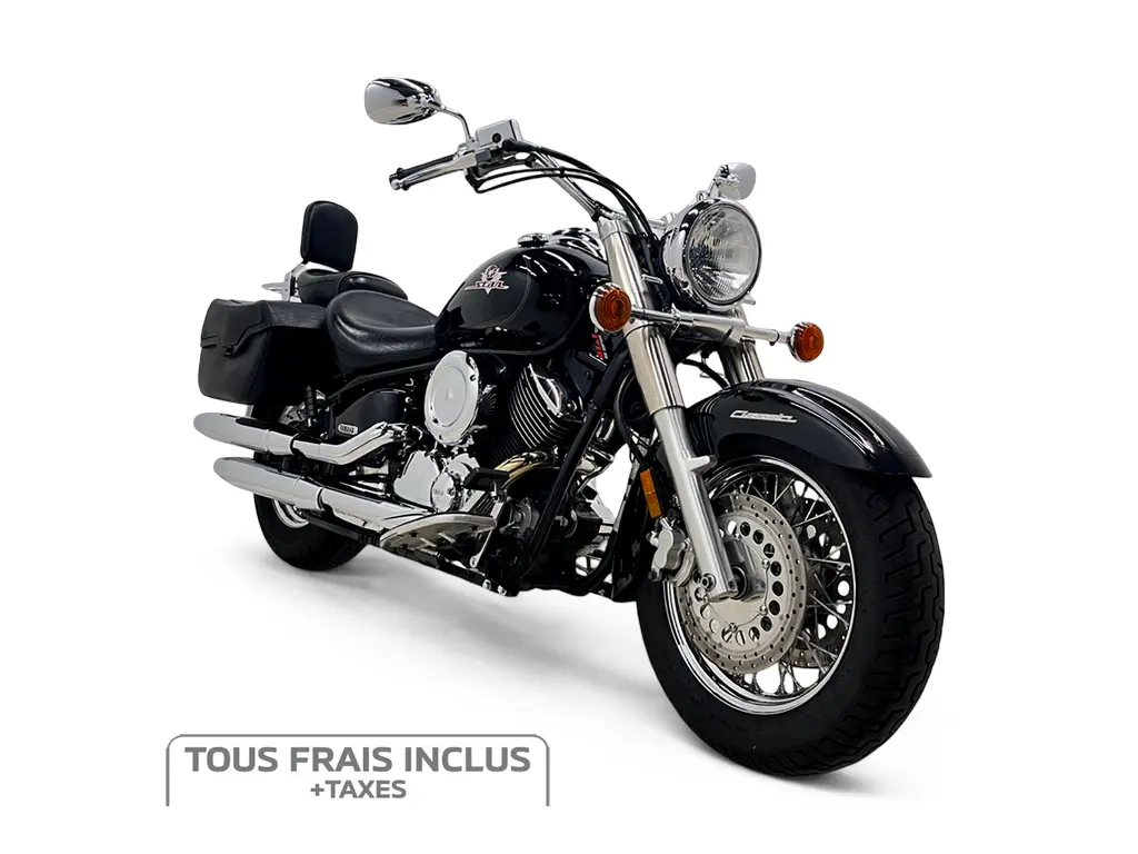 2003 Yamaha V-Star 1100 Classic Frais inclus+Taxes