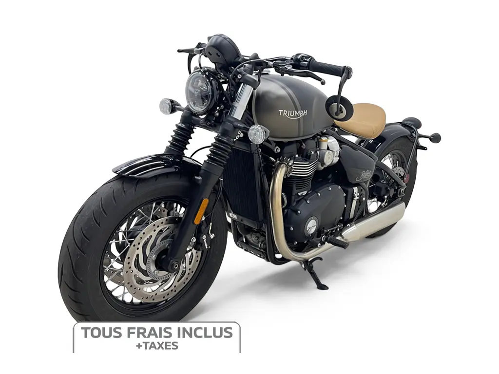 2023 Triumph Bonneville Bobber - Frais inclus+Taxes