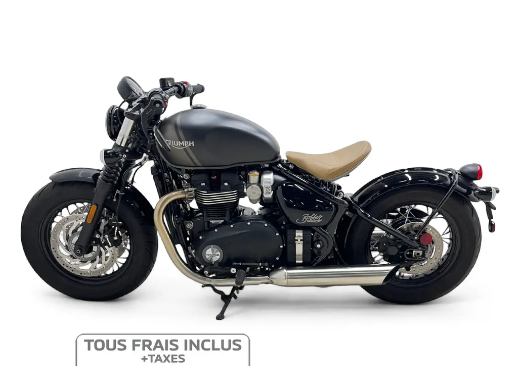 2023 Triumph Bonneville Bobber - Frais inclus+Taxes