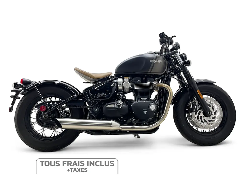 2023 Triumph Bonneville Bobber - Frais inclus+Taxes